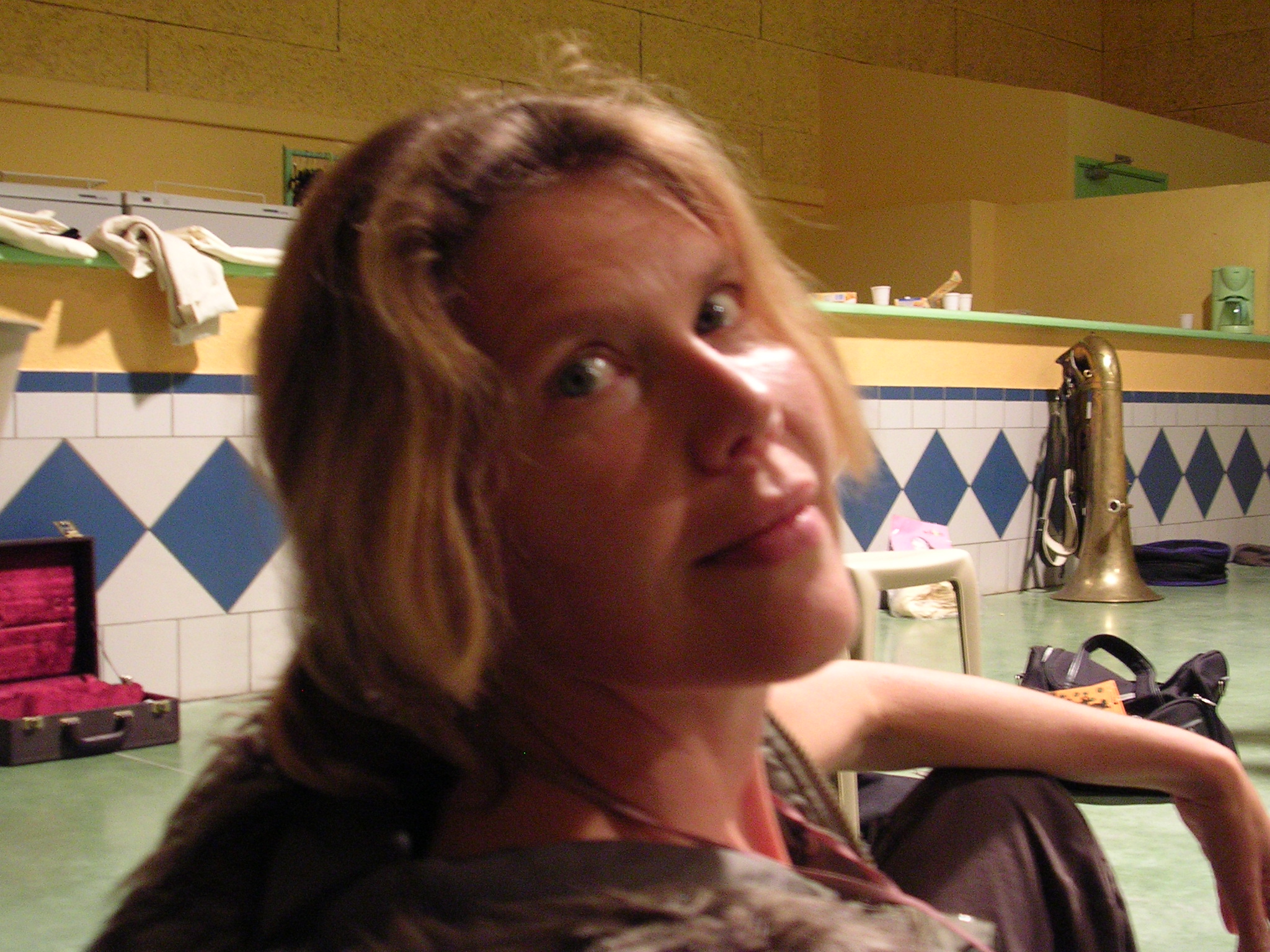 portrait d'isabelle Barat, écrivain, artiste plasticienne